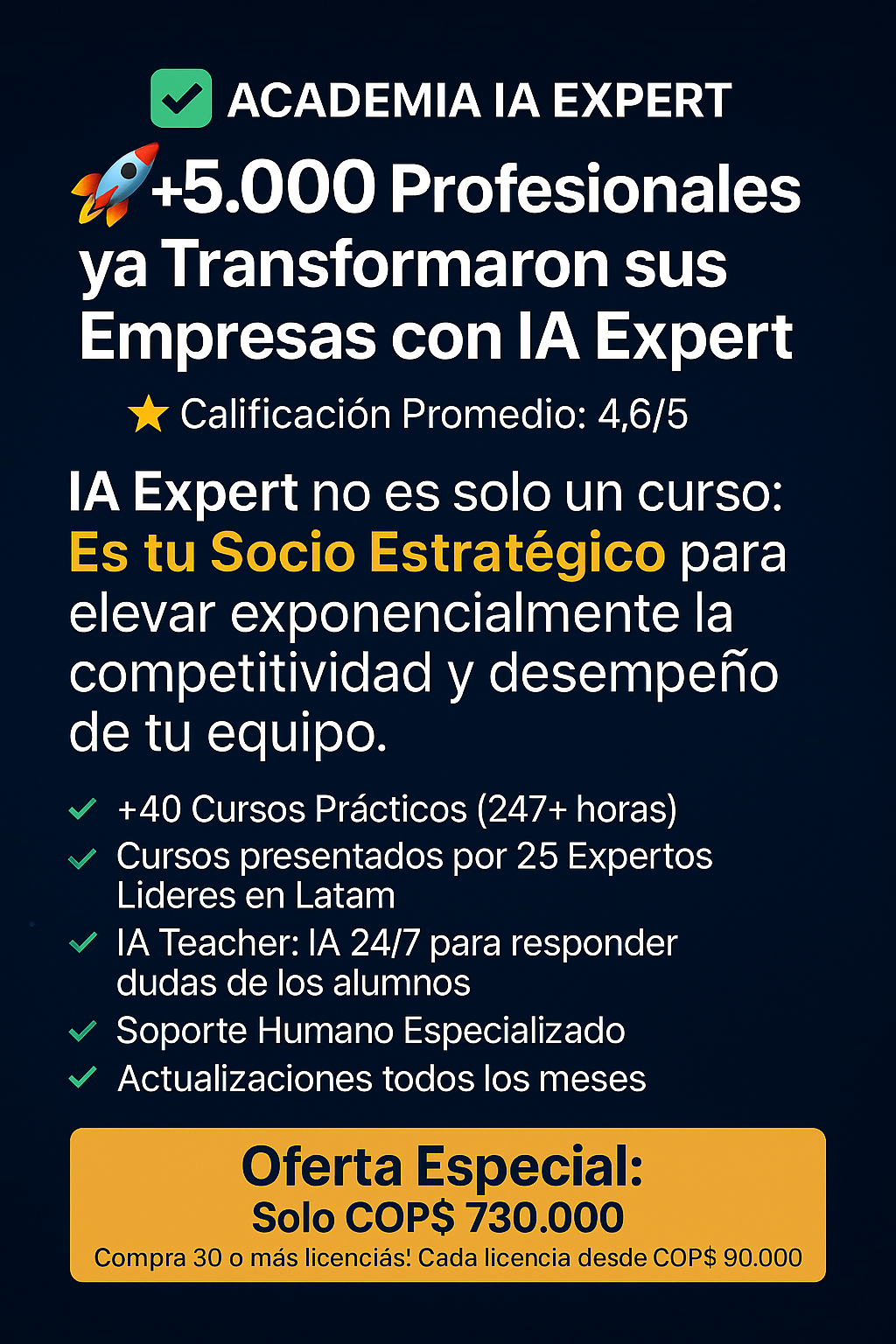 Valor para su empresa al máximo - IA Expert